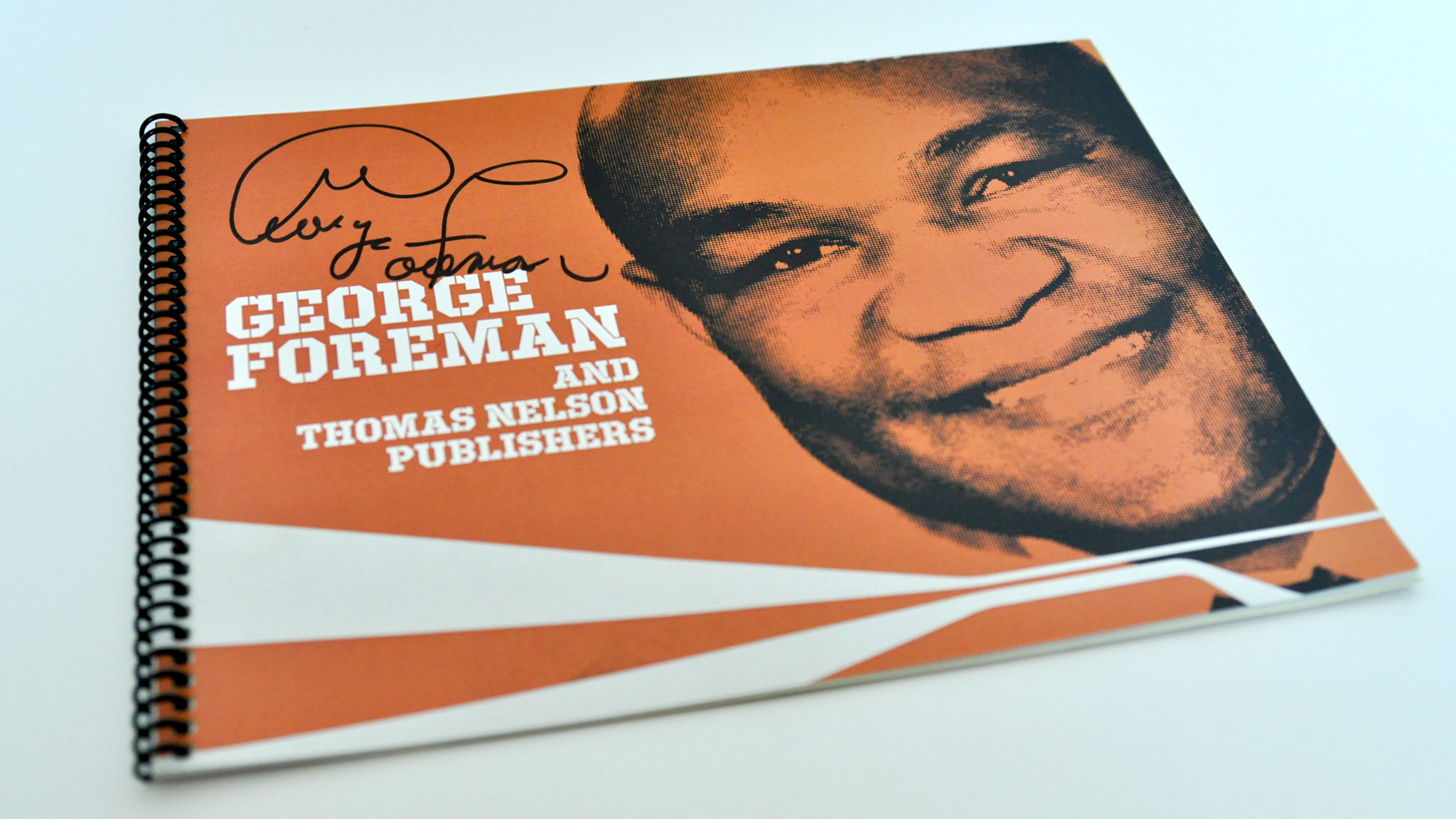 Cover, George Foreman Presentation book